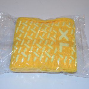 MEDLINE Double Tread Slippers Knit 1 Pair Slippery Resistant Socks Yellow XL